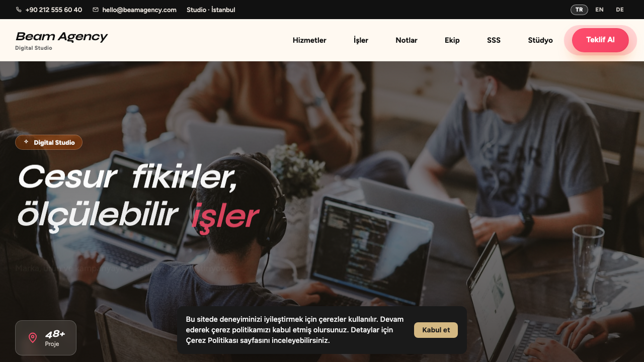 Ajans - 1 teması — Ajans