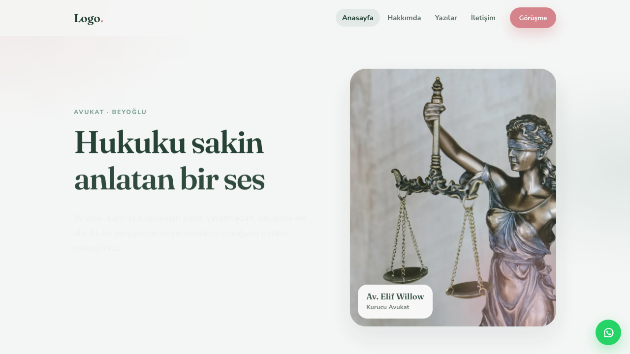 Avukat - 1 teması — Avukat