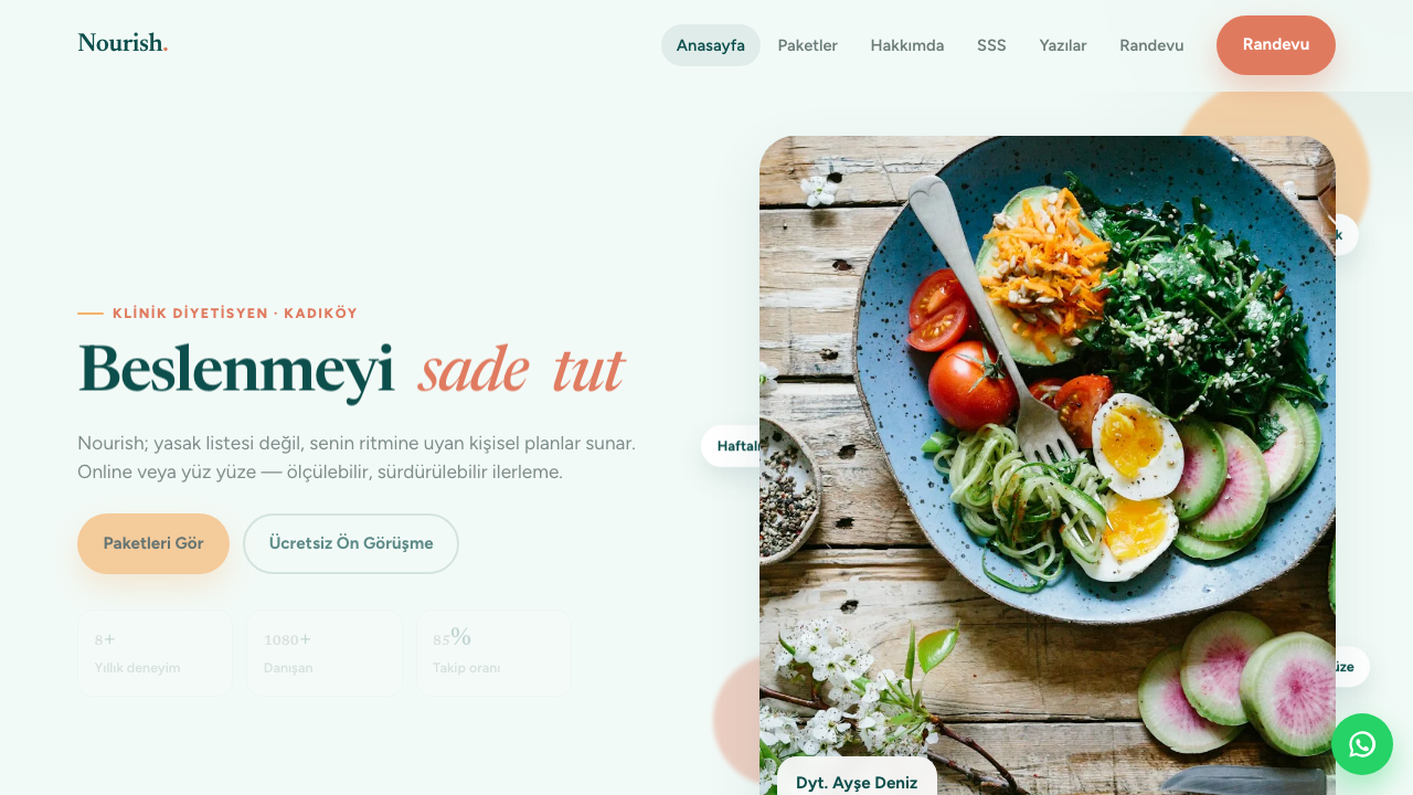 Diyetisyen - 1 teması — Diyetisyen