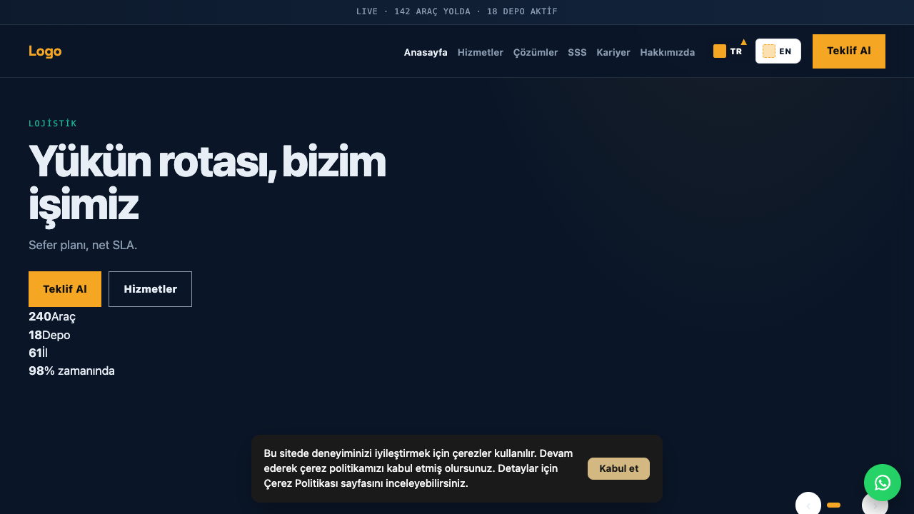 Lojistik - 1 teması — Lojistik
