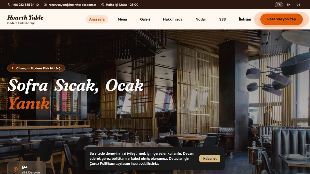 Restoran - 1 teması — Restoran